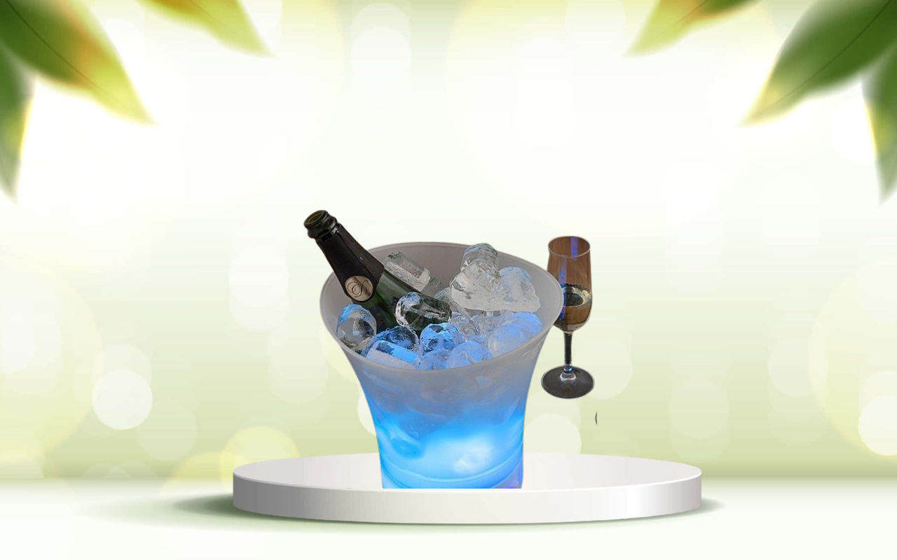 Rendi unico il tuo party con il secchiello LED Bluetooth per champagne e ghiaccio